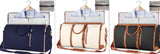 Bolsa de viaje de gran capacidad, bolso de mano para mujer, plegable, para traje, impermeable, para ropa.