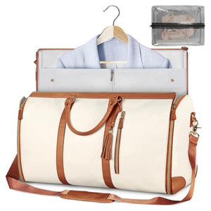 Bolsa de viaje de gran capacidad, bolso de mano para mujer, plegable, para traje, impermeable, para ropa.