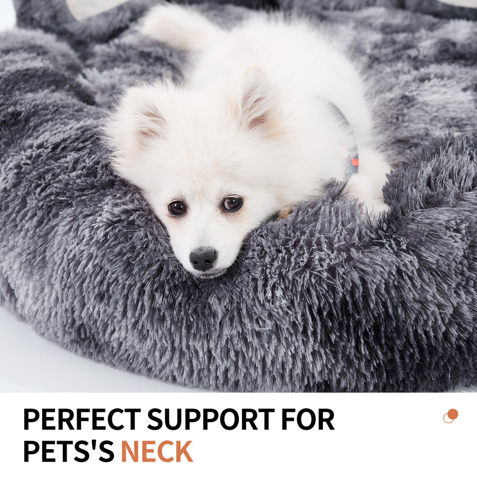 Bonita cama con forma de pata de oso, camas y muebles para perros pequeños y medianos, acogedoras y afelpadas camas para gatos de interior.