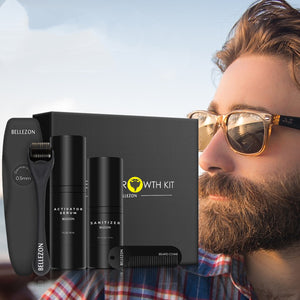 Set de cuidado líquido para el crecimiento de la barba
