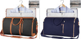 Bolsa de viaje de gran capacidad, bolso de mano para mujer, plegable, para traje, impermeable, para ropa.