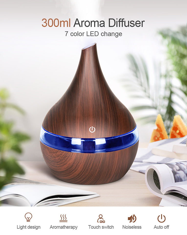 Difusor de aceites esenciales LED