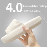 Zapatillas suaves para parejas en casa