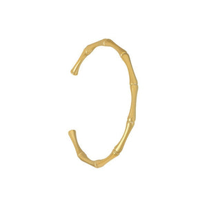 Pulsera femenina de temperamento dorado flameado