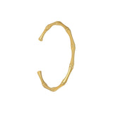 Pulsera femenina de temperamento dorado flameado