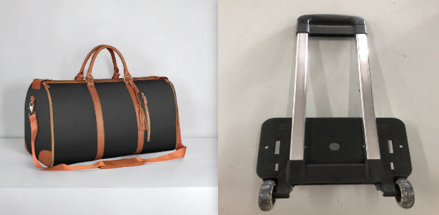 Bolsa de viaje de gran capacidad, bolso de mano para mujer, plegable, para traje, impermeable, para ropa.