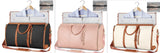 Bolsa de viaje de gran capacidad, bolso de mano para mujer, plegable, para traje, impermeable, para ropa.