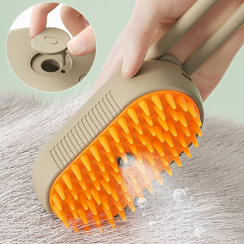 Cepillo de vapor para gatos, cepillo eléctrico 3 en 1 para perros, cepillos para pelo de gato para masaje, peine para el cuidado de mascotas, peines para depilación, productos para mascotas