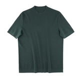 Camiseta de seda helada de algodón mercerizado