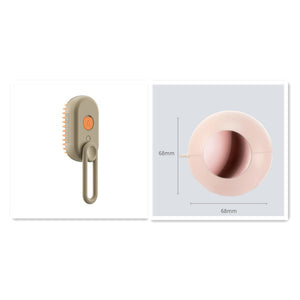 Cepillo de vapor para gatos, cepillo eléctrico 3 en 1 para perros, cepillos para pelo de gato para masaje, peine para el cuidado de mascotas, peines para depilación, productos para mascotas