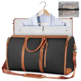 Bolsa de viaje de gran capacidad, bolso de mano para mujer, plegable, para traje, impermeable, para ropa.