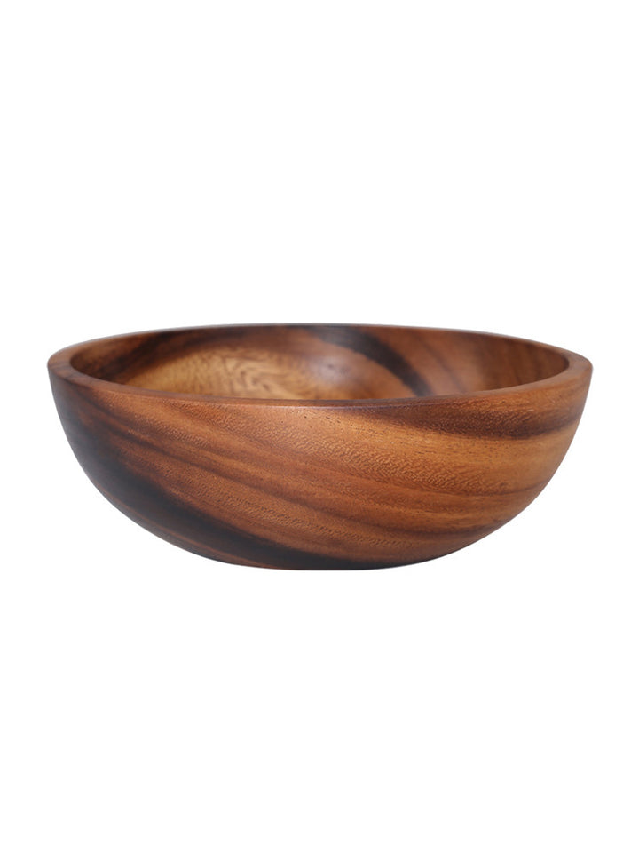Cuenco de madera natural para cocina, frutero, ensaladera para el hogar, restaurante, recipiente para alimentos, utensilios de madera, tenga en cuenta el tamaño.