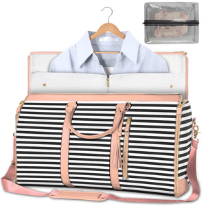 Bolsa de viaje de gran capacidad, bolso de mano para mujer, plegable, para traje, impermeable, para ropa.