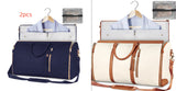 Bolsa de viaje de gran capacidad, bolso de mano para mujer, plegable, para traje, impermeable, para ropa.