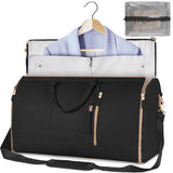 Bolsa de viaje de gran capacidad, bolso de mano para mujer, plegable, para traje, impermeable, para ropa.