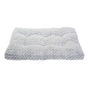 Almohadilla de cama para jaula de perro, terciopelo rosa, para perros pequeños, medianos y grandes, de felpa suave y circular, para dormir.