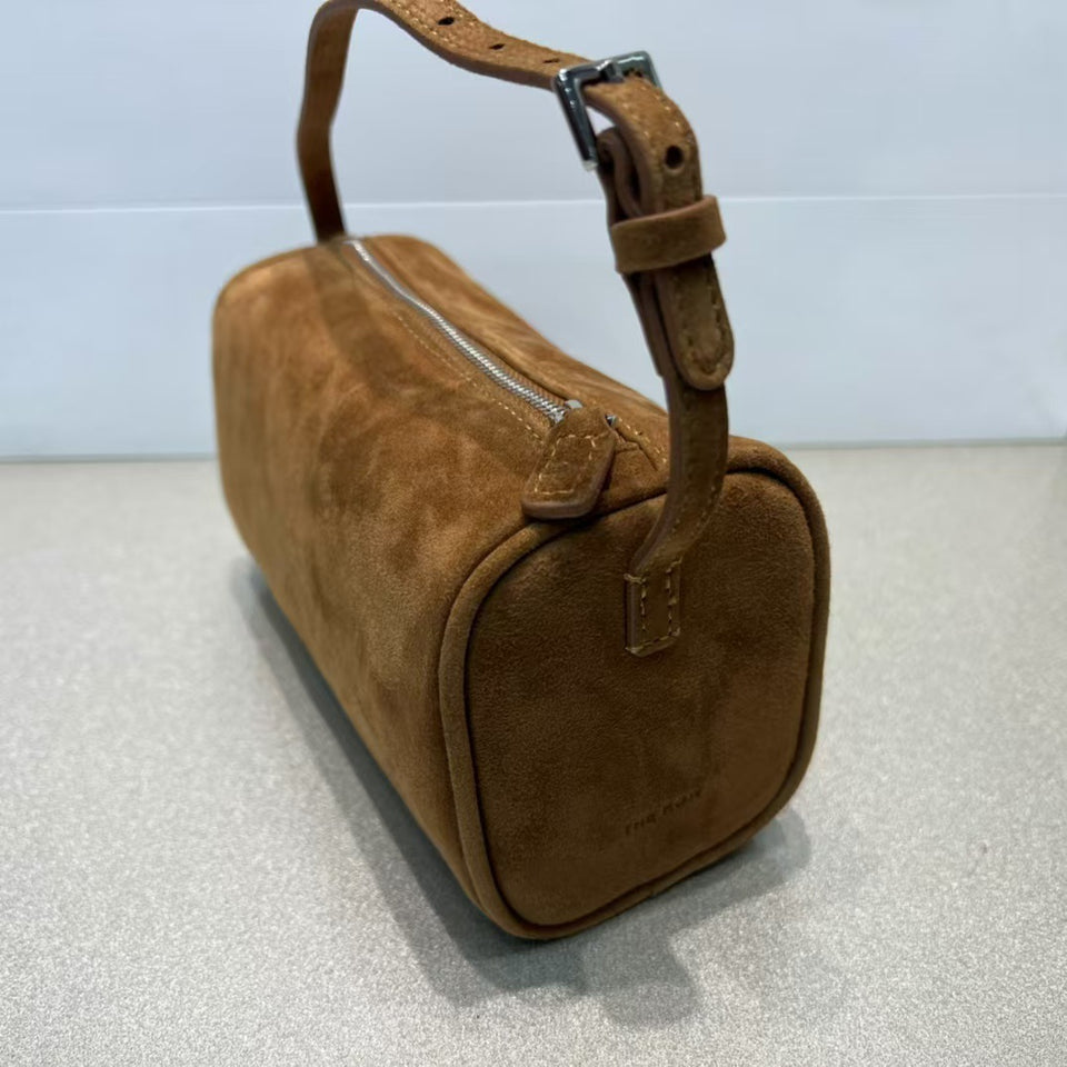 Bolso pequeño de ante con axilas