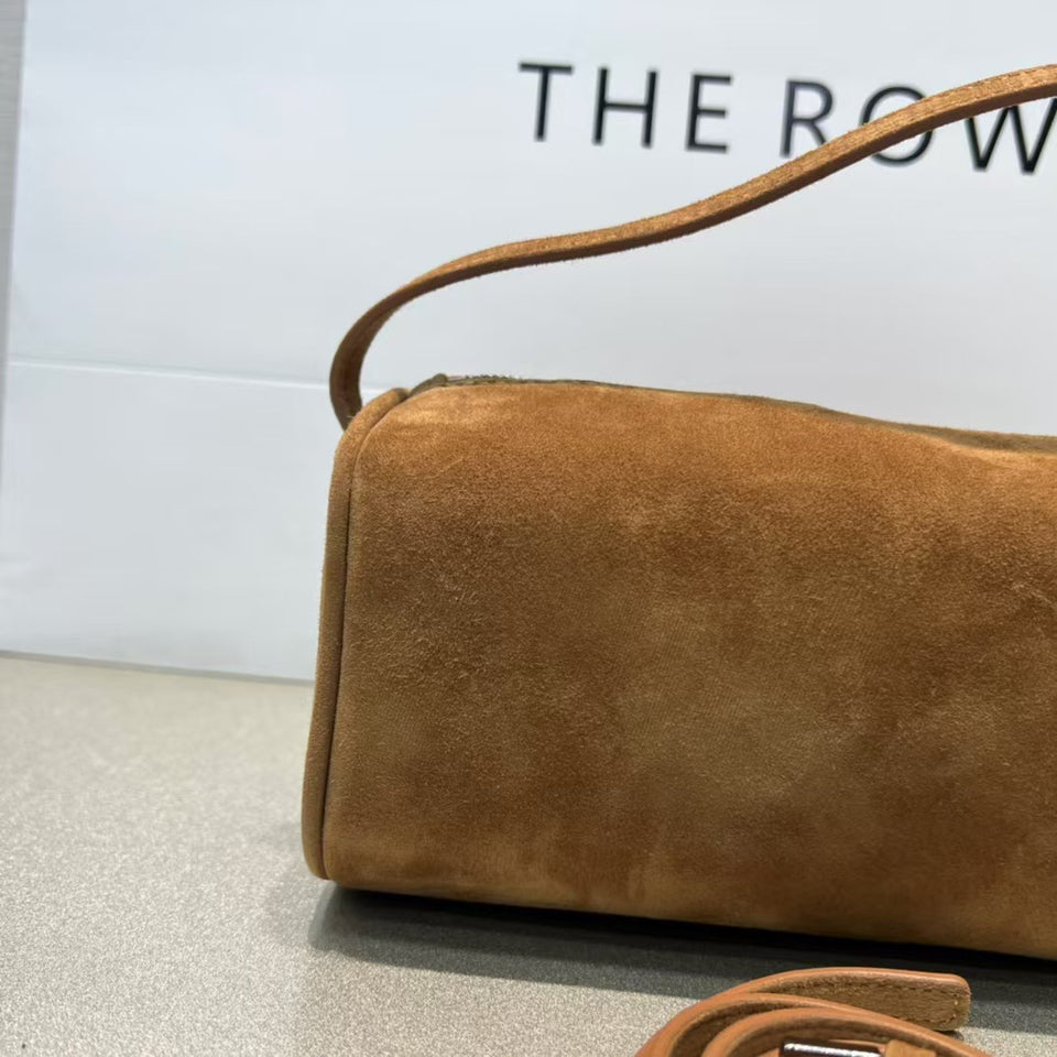 Bolso pequeño de ante con axilas