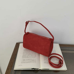 Bolso pequeño de ante con axilas