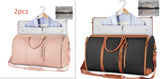 Bolsa de viaje de gran capacidad, bolso de mano para mujer, plegable, para traje, impermeable, para ropa.