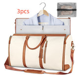 Bolsa de viaje de gran capacidad, bolso de mano para mujer, plegable, para traje, impermeable, para ropa.