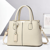 Bolsos de piel sintética para mujer, bolso de mano de gran capacidad, bolsos de hombro cuadrados para mujer, nuevos bolsos cruzados de moda.