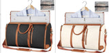 Bolsa de viaje de gran capacidad, bolso de mano para mujer, plegable, para traje, impermeable, para ropa.