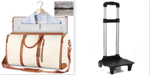 Bolsa de viaje de gran capacidad, bolso de mano para mujer, plegable, para traje, impermeable, para ropa.