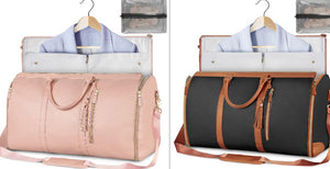 Bolsa de viaje de gran capacidad, bolso de mano para mujer, plegable, para traje, impermeable, para ropa.