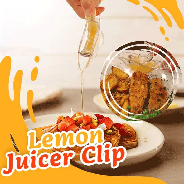 Exprimidor manual de limón acrílico transparente elegante con forma de pájaro, exprimidor de limón en rodajas, utensilios de cocina