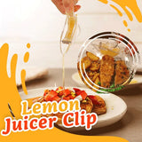 Exprimidor manual de limón acrílico transparente elegante con forma de pájaro, exprimidor de limón en rodajas, utensilios de cocina