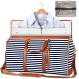 Bolsa de viaje de gran capacidad, bolso de mano para mujer, plegable, para traje, impermeable, para ropa.