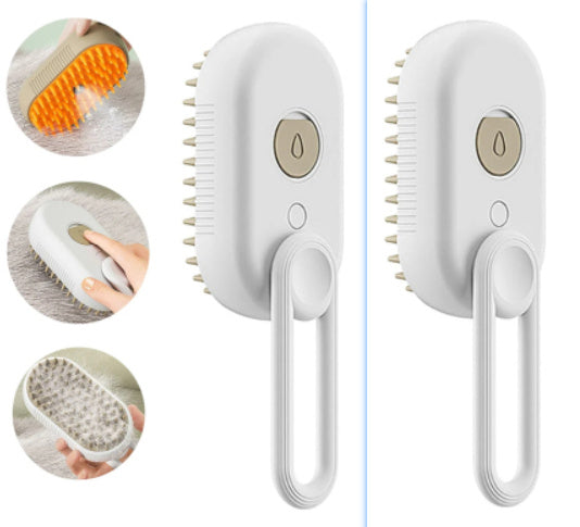 Cepillo de vapor para gatos, cepillo eléctrico 3 en 1 para perros, cepillos para pelo de gato para masaje, peine para el cuidado de mascotas, peines para depilación, productos para mascotas
