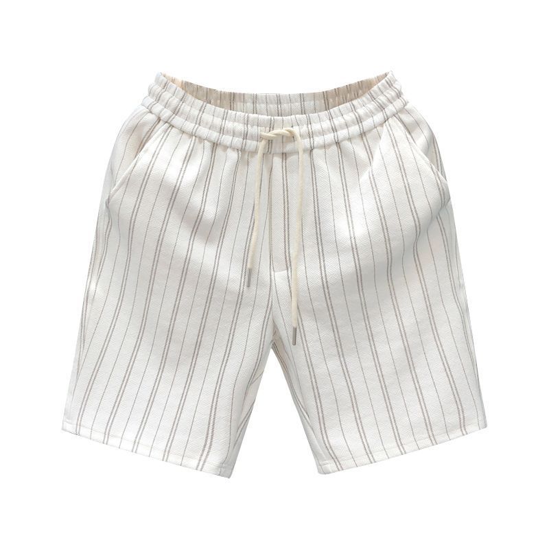 Pantalones cortos casuales a rayas para hombre, ligeros, de One Hundred Outer Wear Five Points